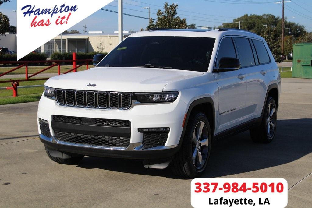 used 2021 Jeep Grand Cherokee L car, priced at $27,999