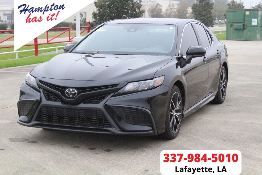 used 2021 Toyota Camry car, priced at $21,755