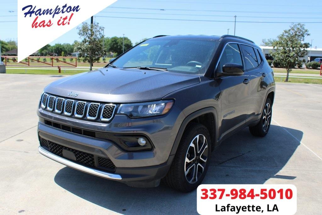 used 2023 Jeep Compass car, priced at $24,999