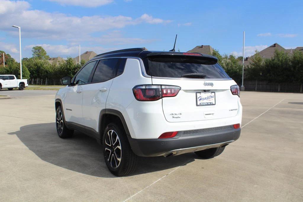 used 2023 Jeep Compass car, priced at $20,995