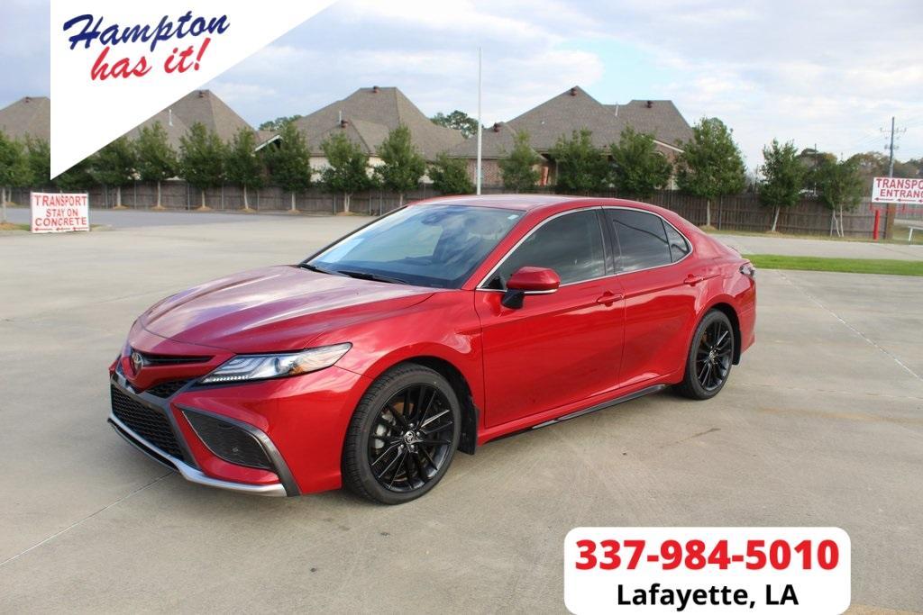 used 2021 Toyota Camry car, priced at $26,795