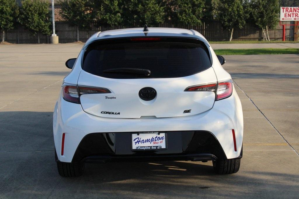 used 2021 Toyota Corolla Hatchback car, priced at $19,999