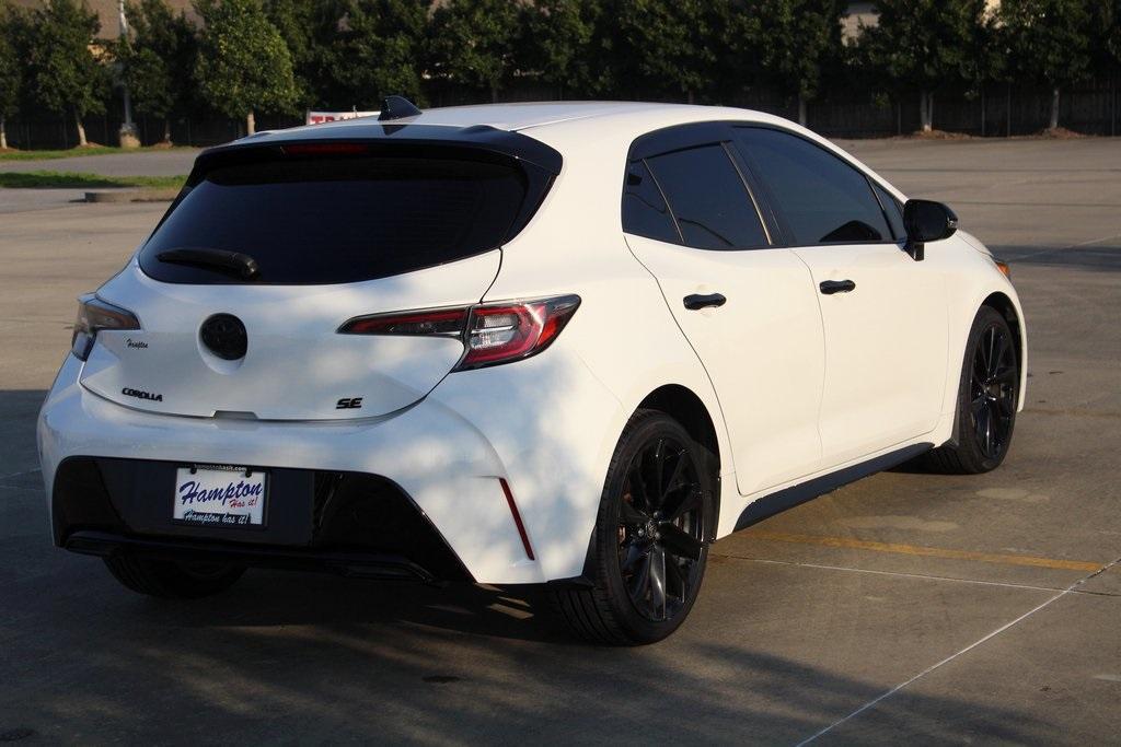 used 2021 Toyota Corolla Hatchback car, priced at $19,999