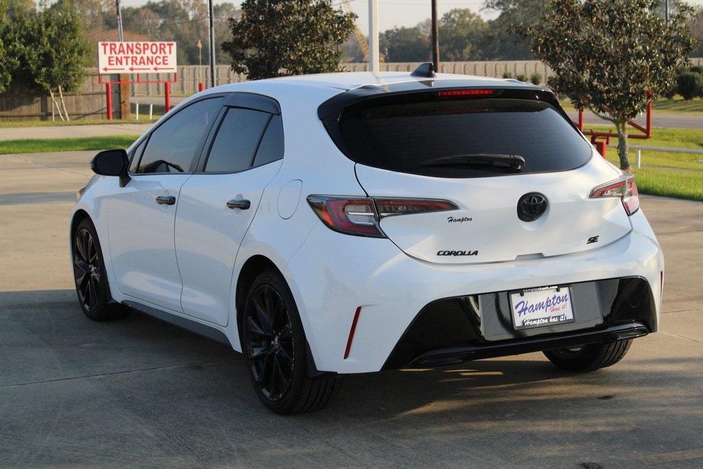 used 2021 Toyota Corolla Hatchback car, priced at $19,999