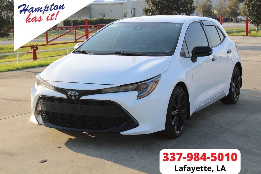 used 2021 Toyota Corolla Hatchback car, priced at $19,999