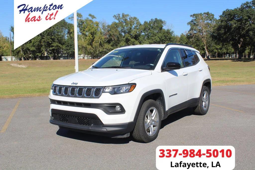 used 2024 Jeep Compass car, priced at $22,695