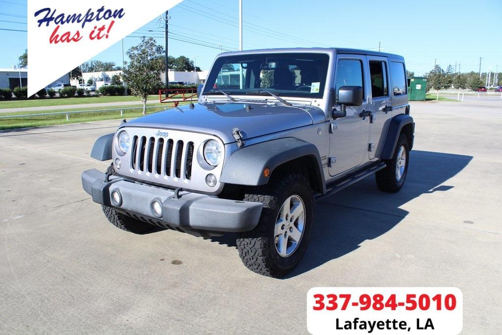 used 2016 Jeep Wrangler Unlimited car, priced at $19,350