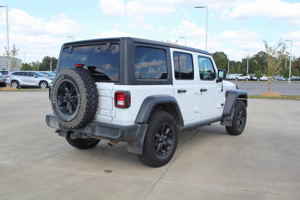 used 2020 Jeep Wrangler Unlimited car, priced at $22,150