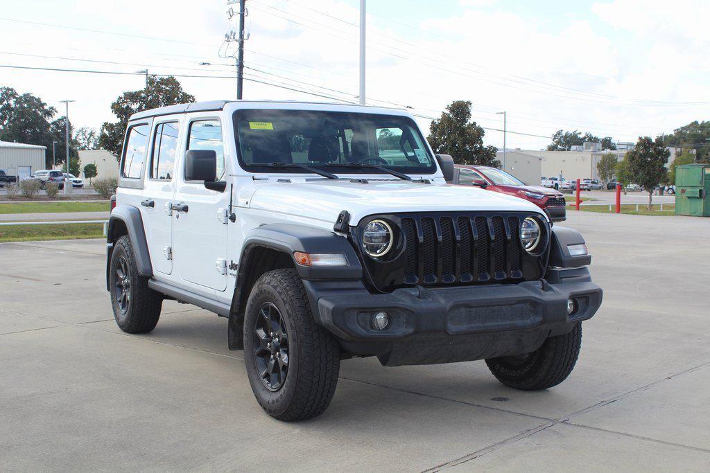 used 2020 Jeep Wrangler Unlimited car, priced at $22,150