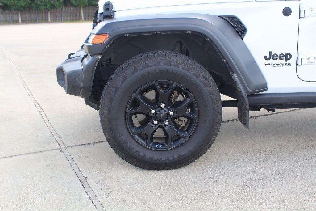 used 2020 Jeep Wrangler Unlimited car, priced at $22,150