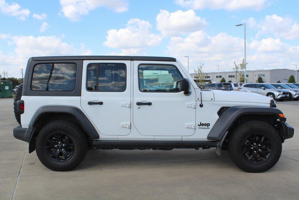 used 2020 Jeep Wrangler Unlimited car, priced at $22,150