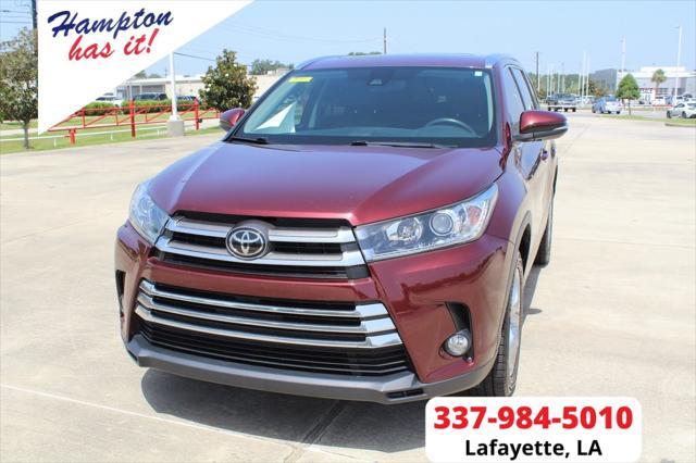 used 2018 Toyota Highlander car, priced at $27,495