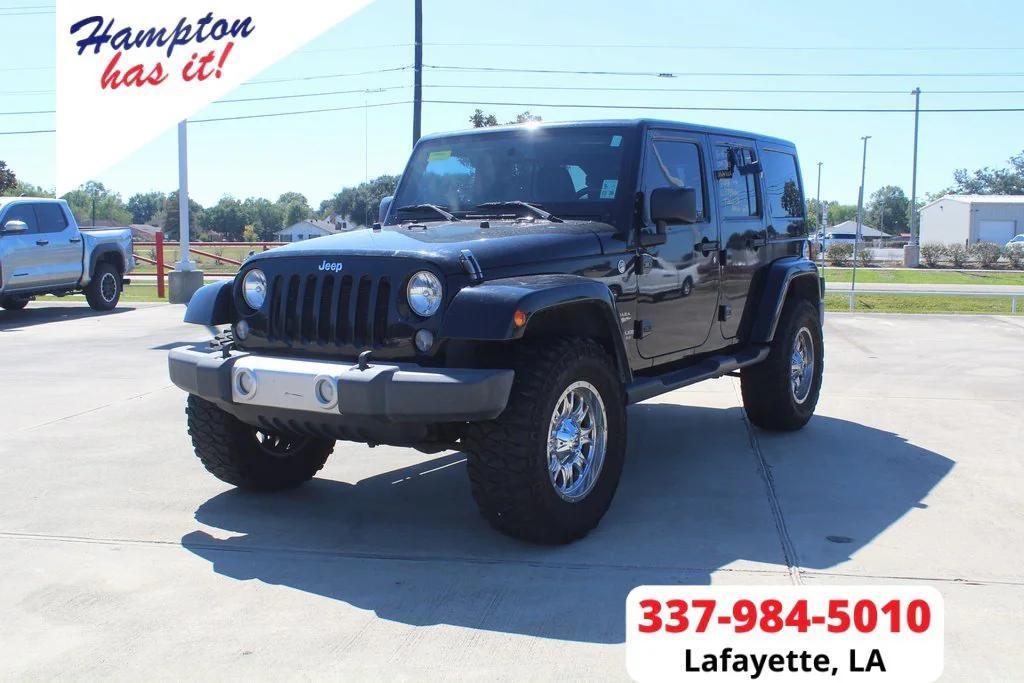 used 2015 Jeep Wrangler Unlimited car, priced at $16,999