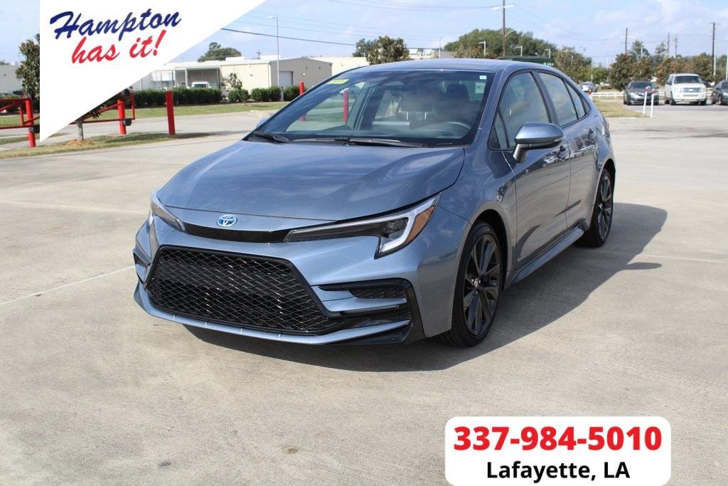 used 2023 Toyota Corolla Hybrid car, priced at $27,999