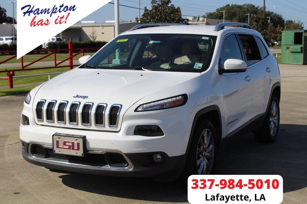 used 2017 Jeep Cherokee car, priced at $13,000