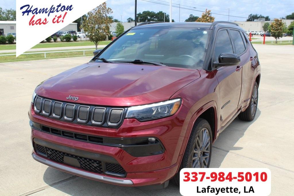 used 2022 Jeep Compass car, priced at $27,596