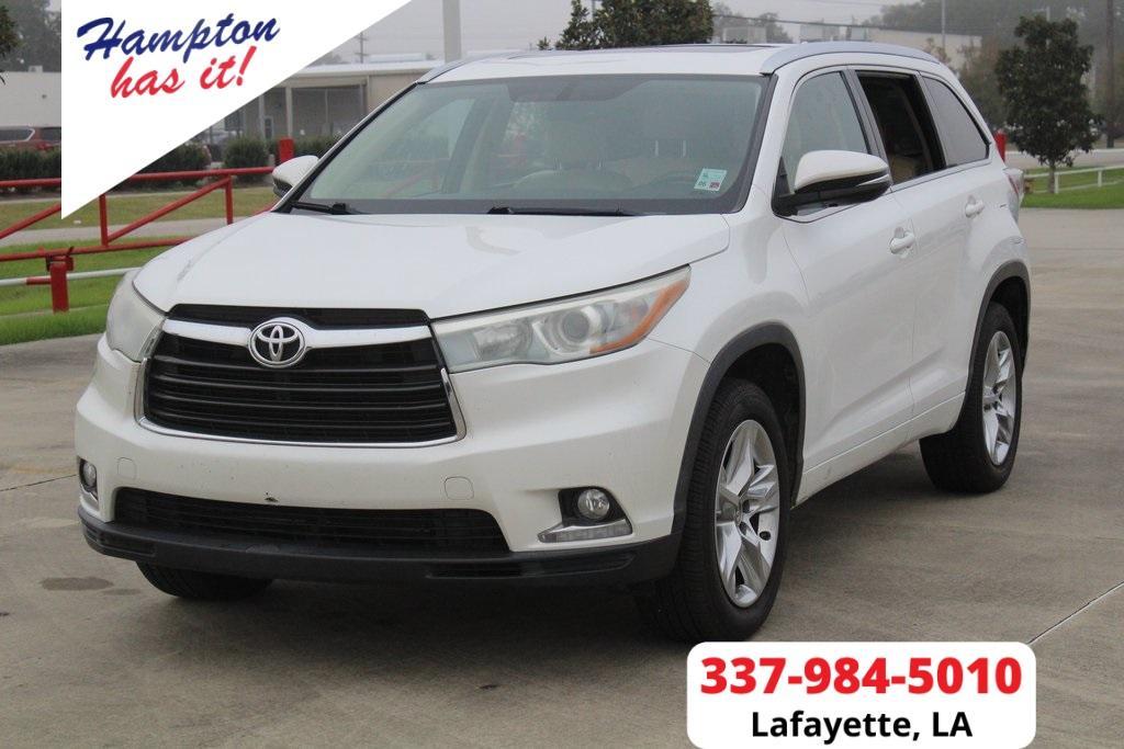 used 2015 Toyota Highlander car, priced at $19,999