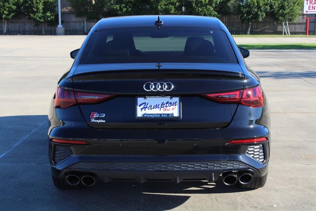 used 2023 Audi S3 car, priced at $36,495