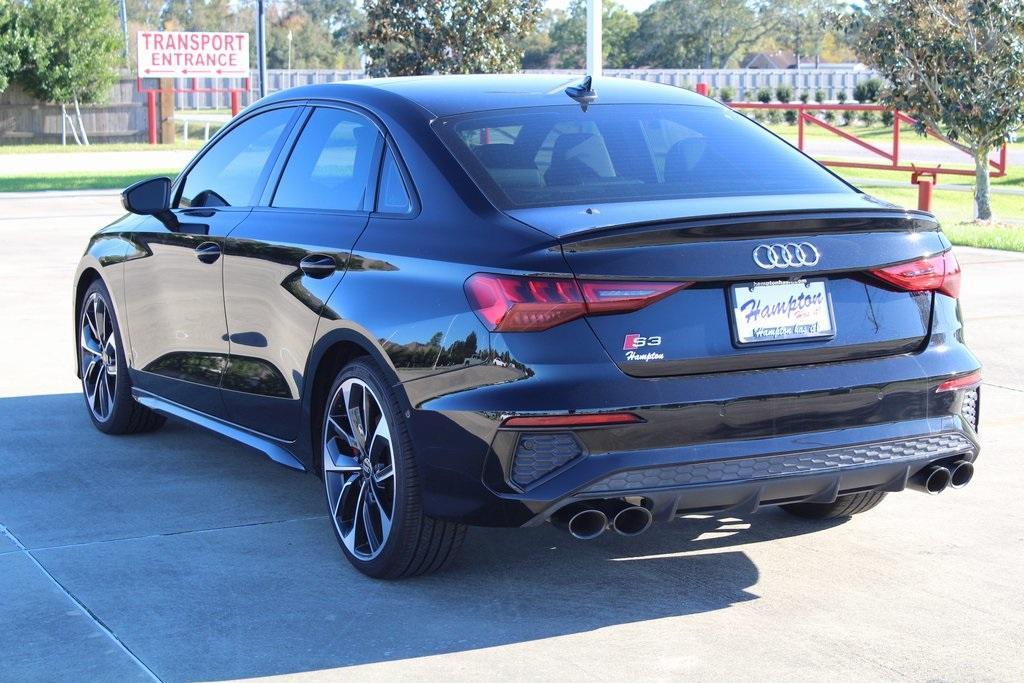 used 2023 Audi S3 car, priced at $36,495