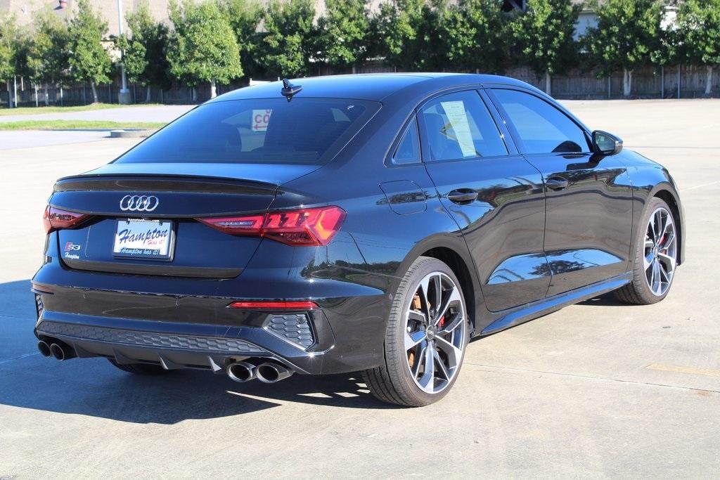 used 2023 Audi S3 car, priced at $36,495