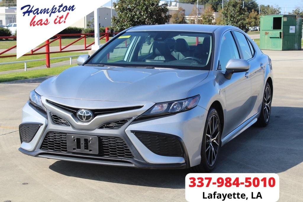 used 2021 Toyota Camry car, priced at $23,499