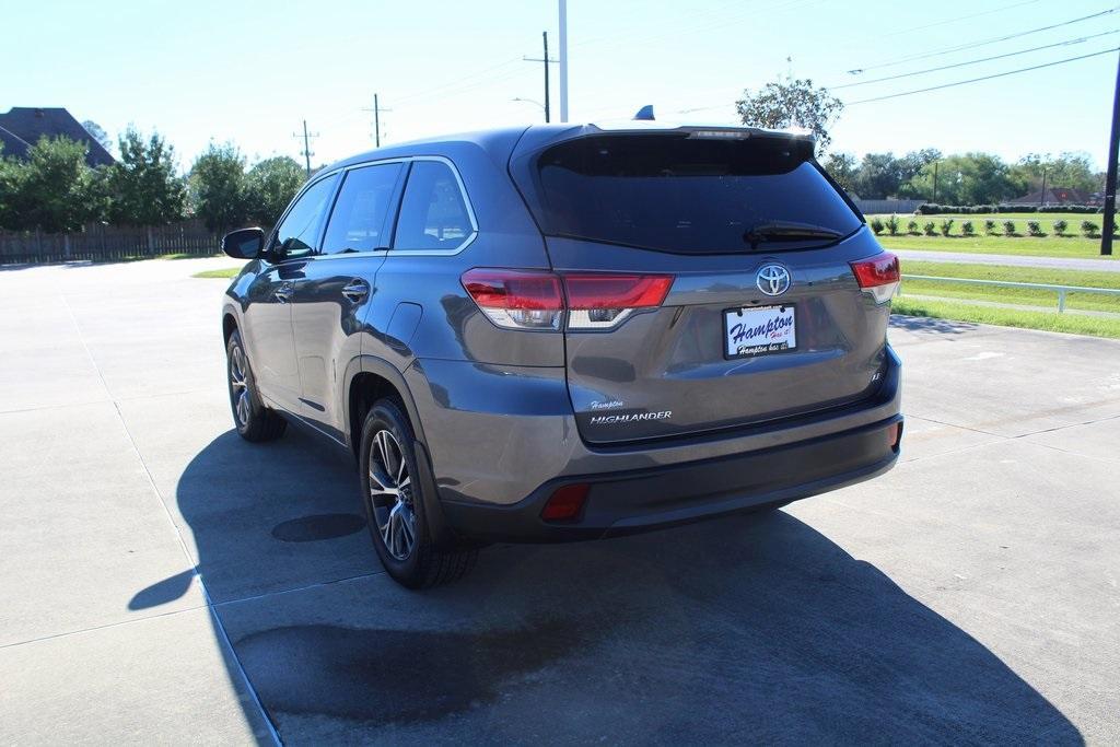 used 2018 Toyota Highlander car, priced at $22,000