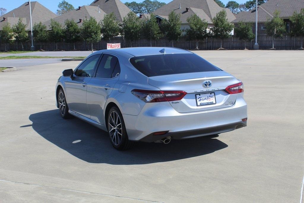 used 2021 Toyota Camry Hybrid car, priced at $32,350