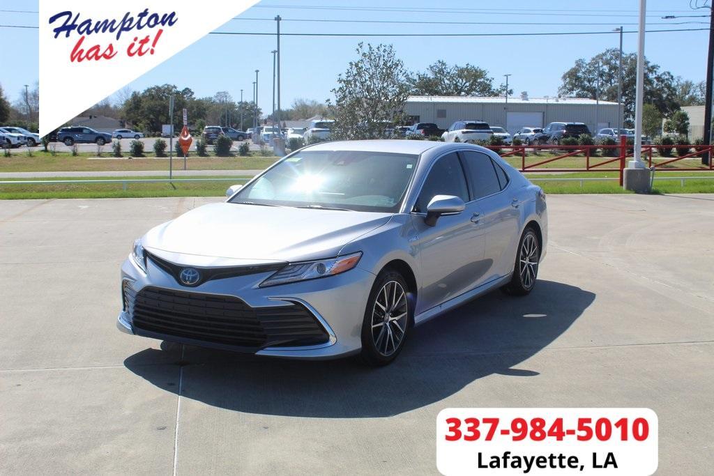 used 2021 Toyota Camry Hybrid car, priced at $32,350