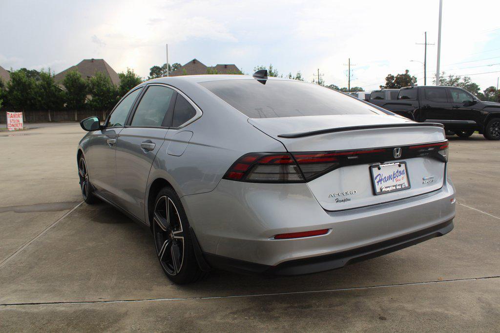 used 2023 Honda Accord Hybrid car, priced at $26,995