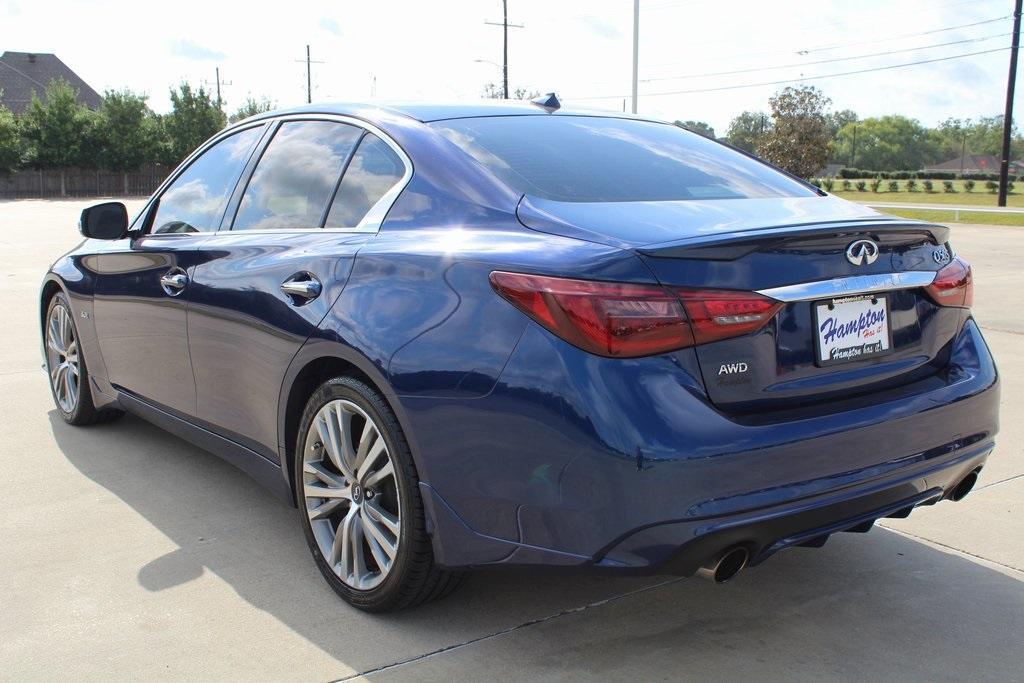 used 2018 INFINITI Q50 car, priced at $21,499