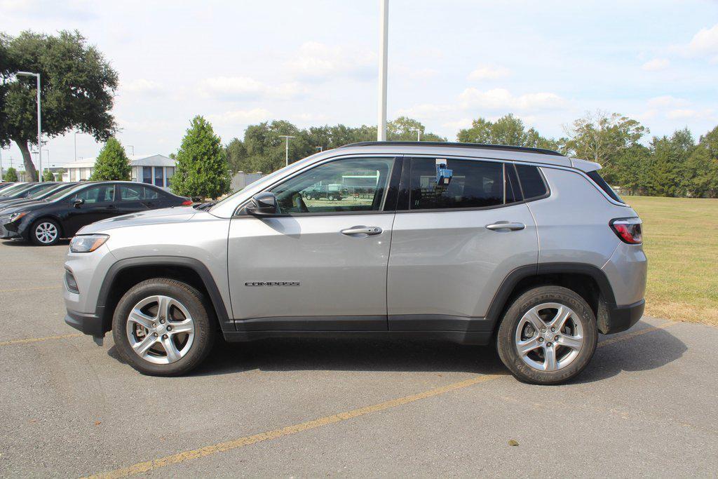 used 2024 Jeep Compass car, priced at $25,000