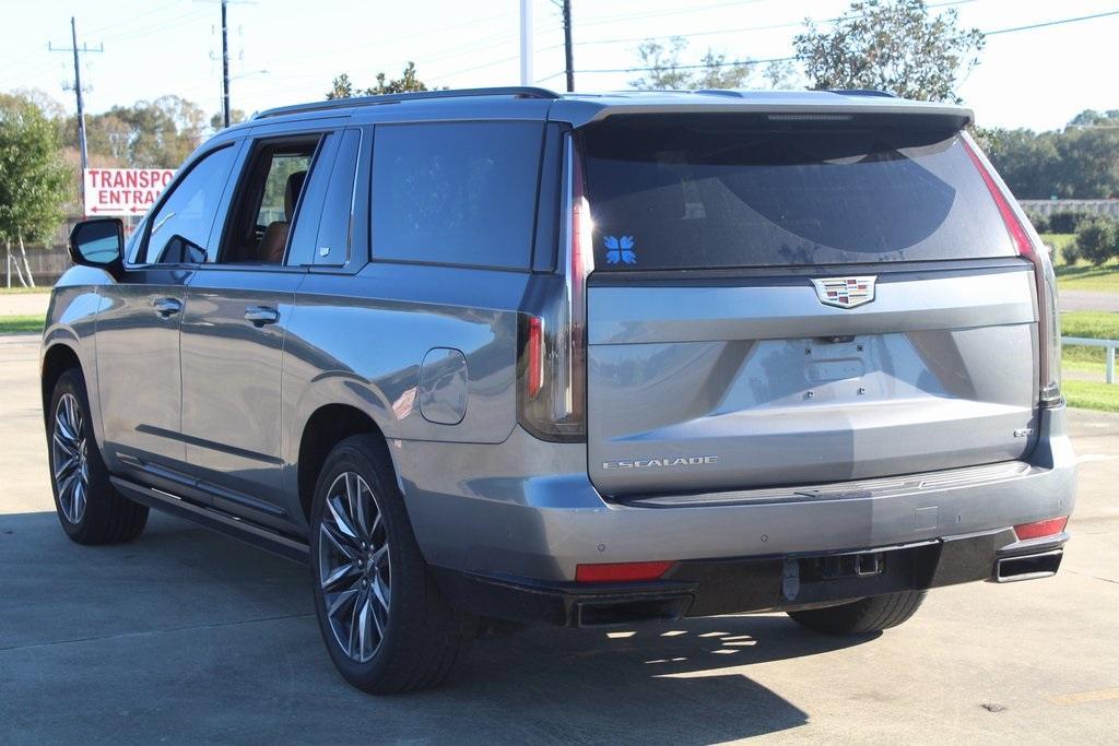 used 2021 Cadillac Escalade ESV car, priced at $68,750