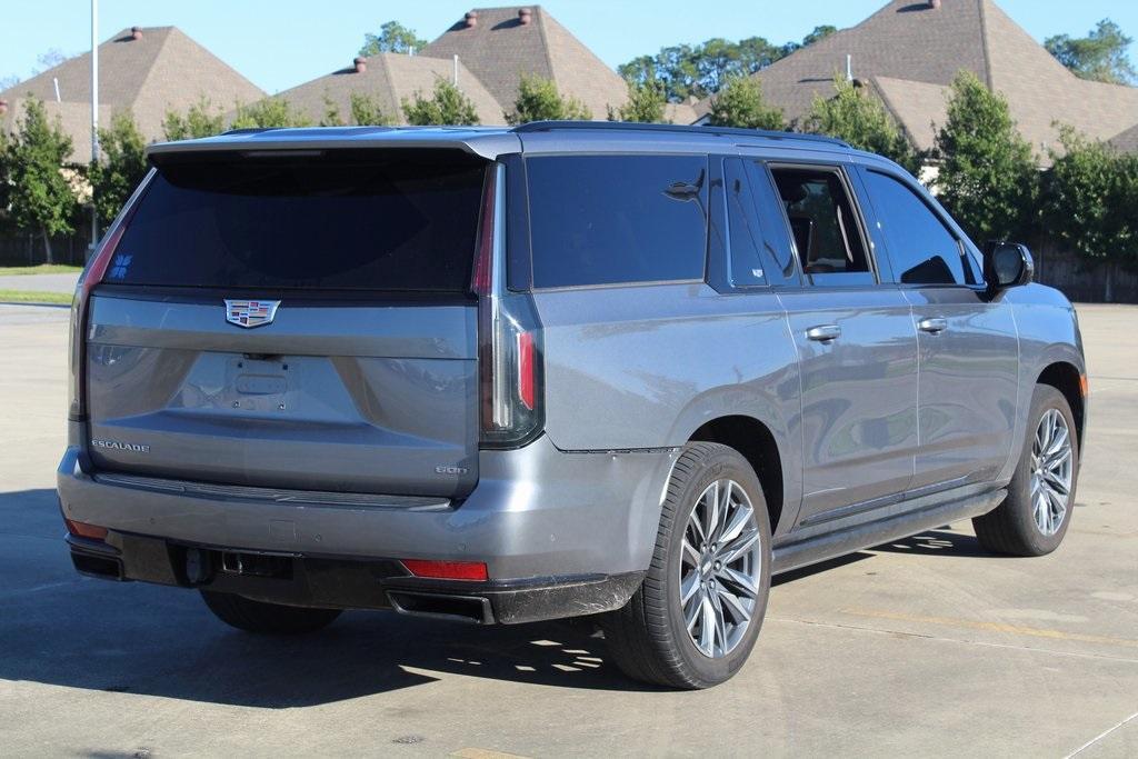 used 2021 Cadillac Escalade ESV car, priced at $68,750