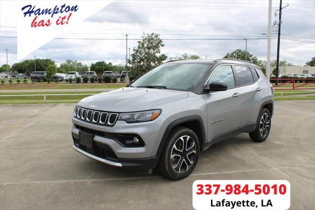 used 2023 Jeep Compass car, priced at $23,999