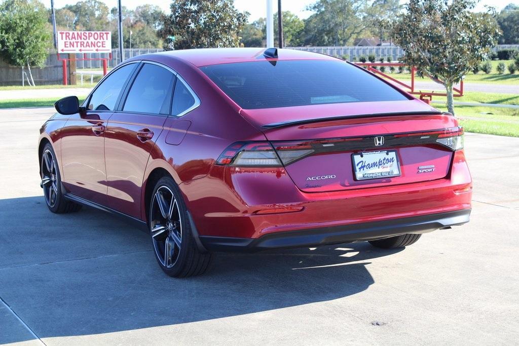 used 2023 Honda Accord Hybrid car, priced at $28,995