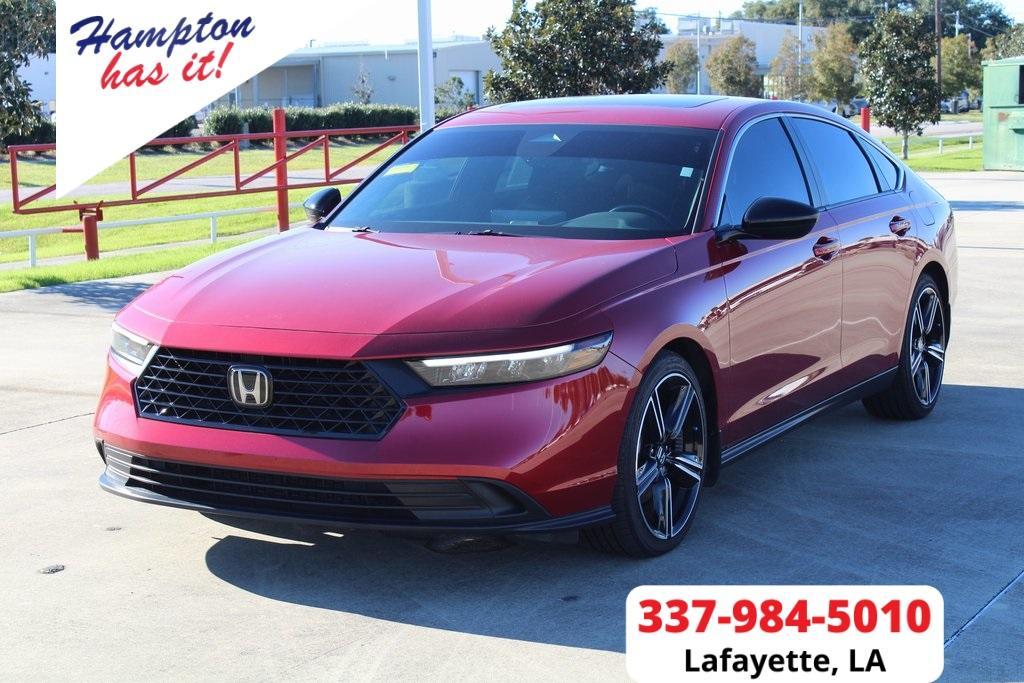 used 2023 Honda Accord Hybrid car, priced at $28,995