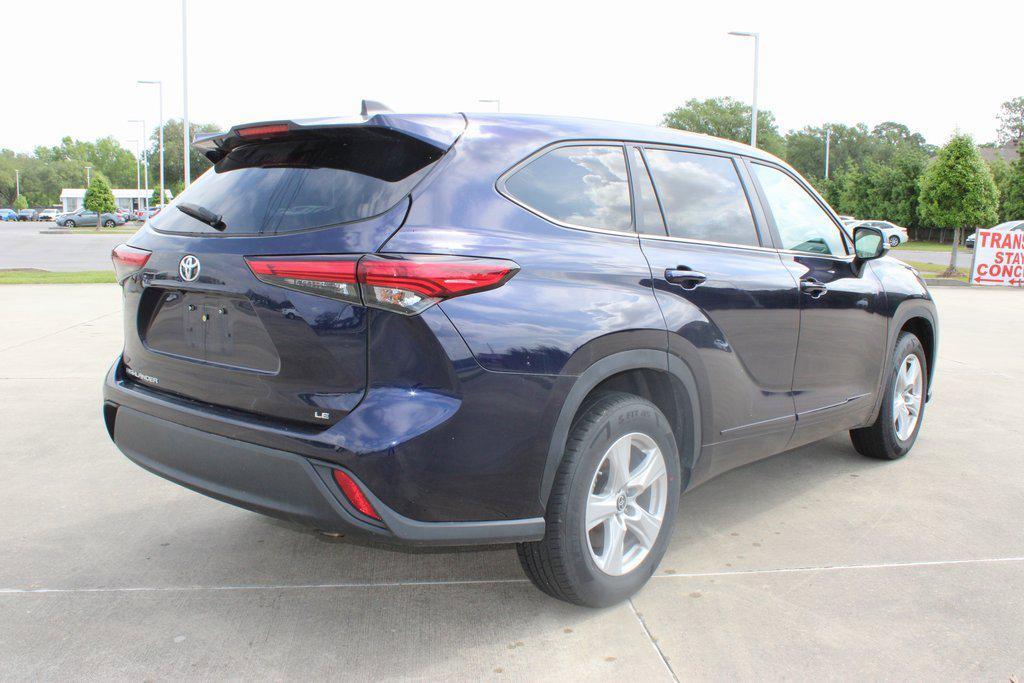 used 2023 Toyota Highlander car, priced at $30,995