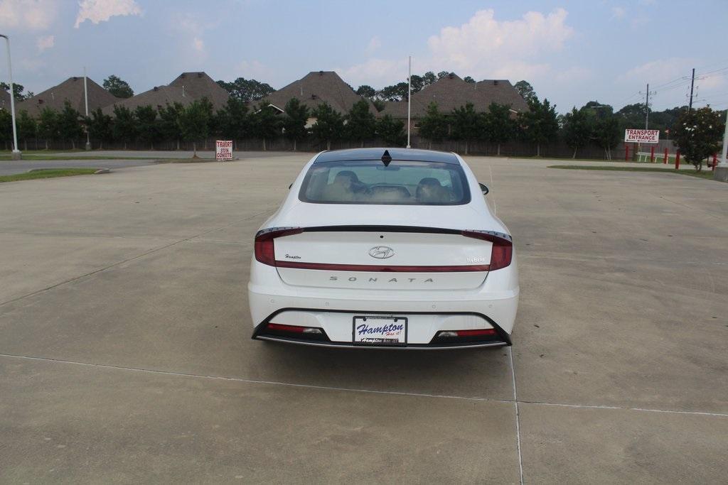 used 2021 Hyundai Sonata Hybrid car, priced at $28,995