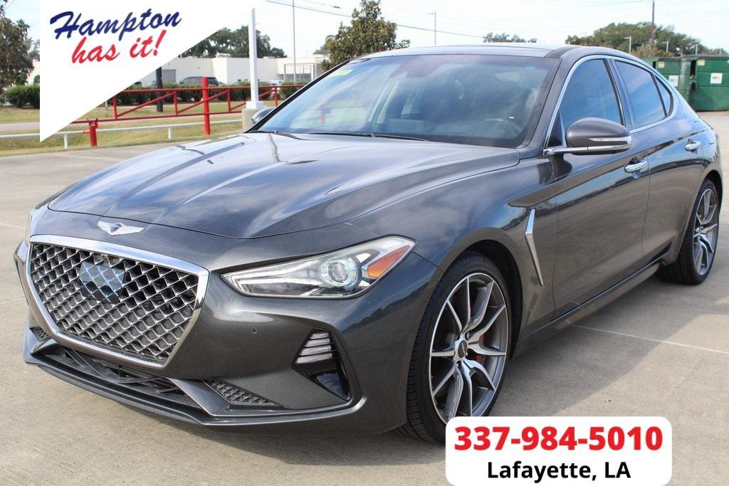 used 2019 Genesis G70 car, priced at $30,000