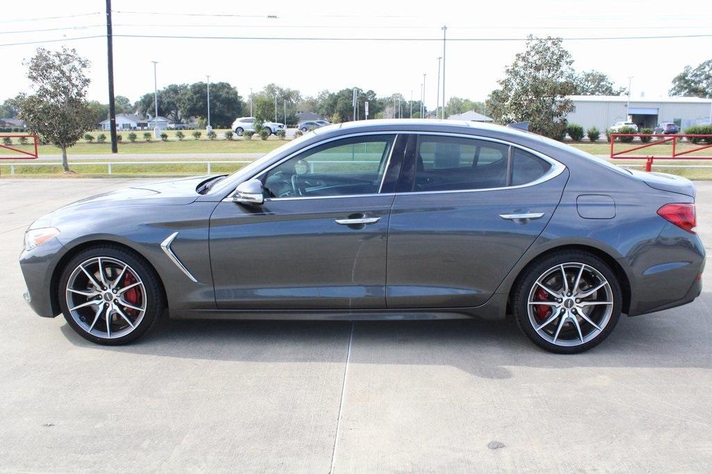 used 2019 Genesis G70 car, priced at $30,000