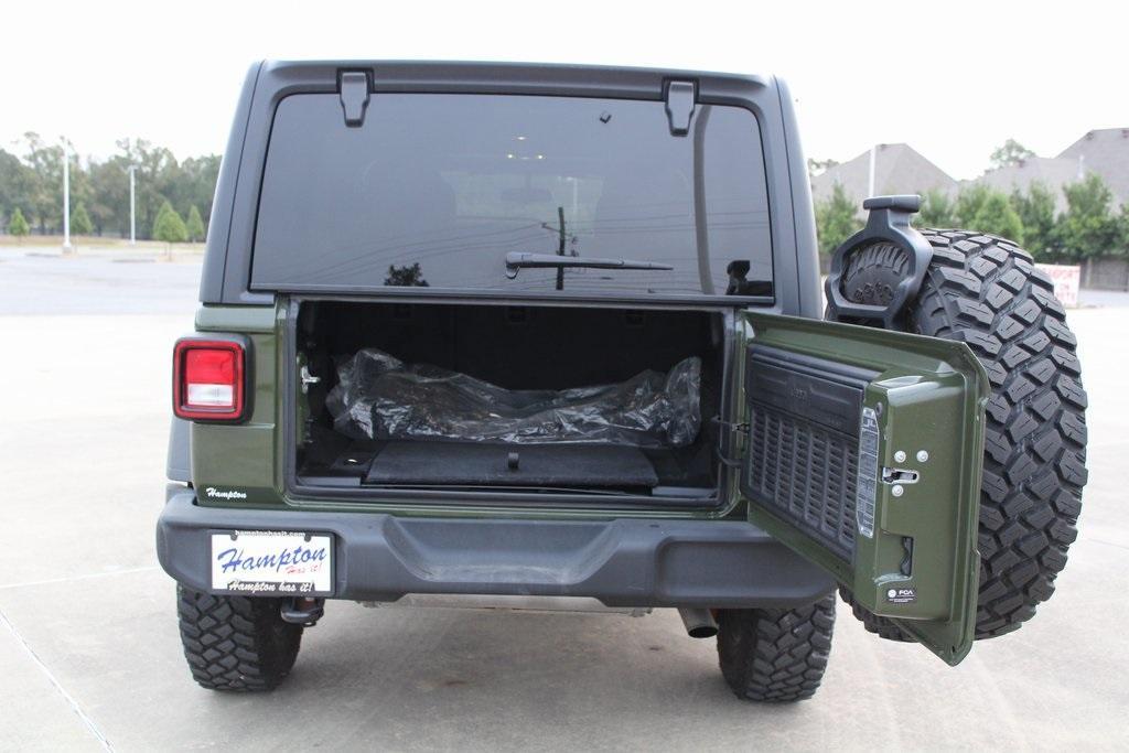 used 2021 Jeep Wrangler Unlimited car, priced at $32,995