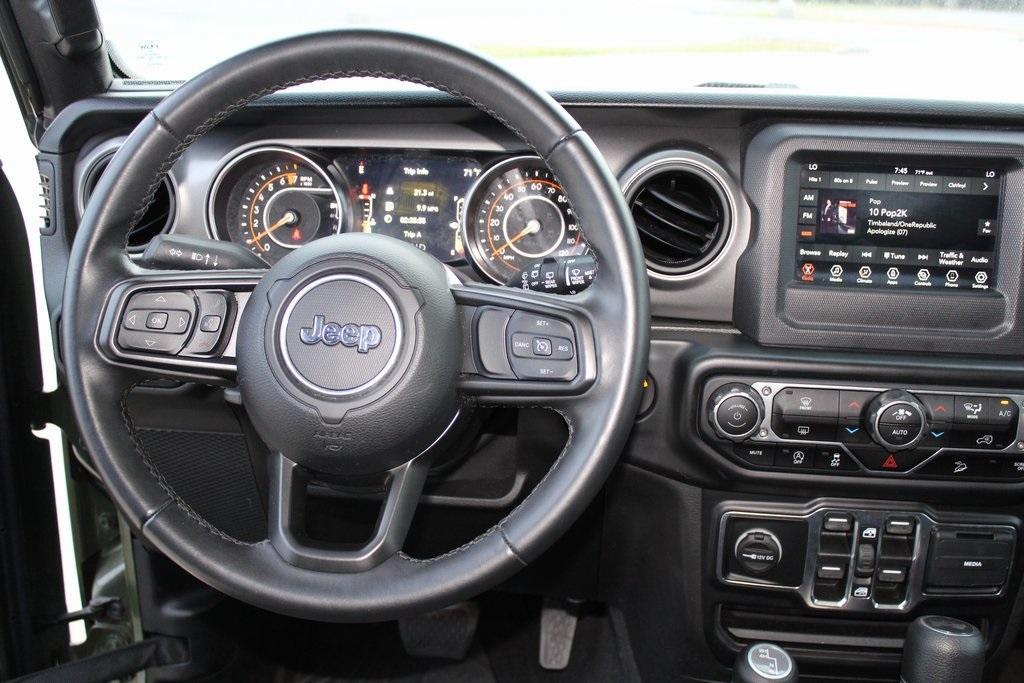 used 2021 Jeep Wrangler Unlimited car, priced at $32,995