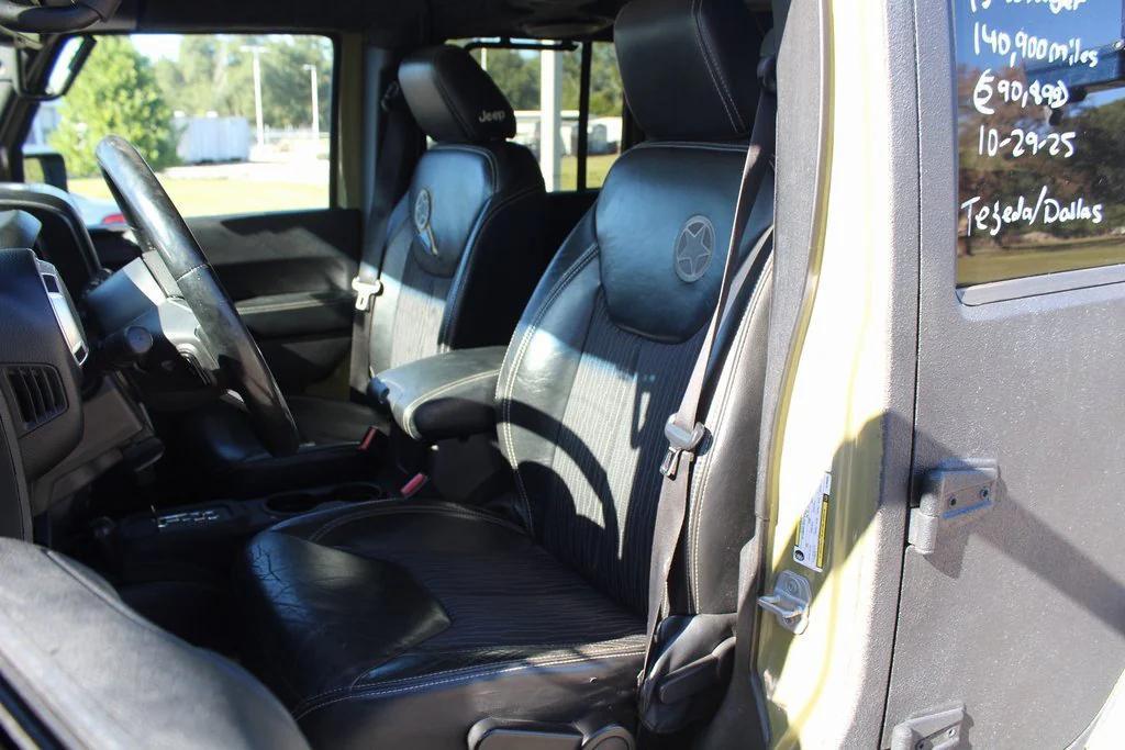 used 2013 Jeep Wrangler Unlimited car, priced at $12,000