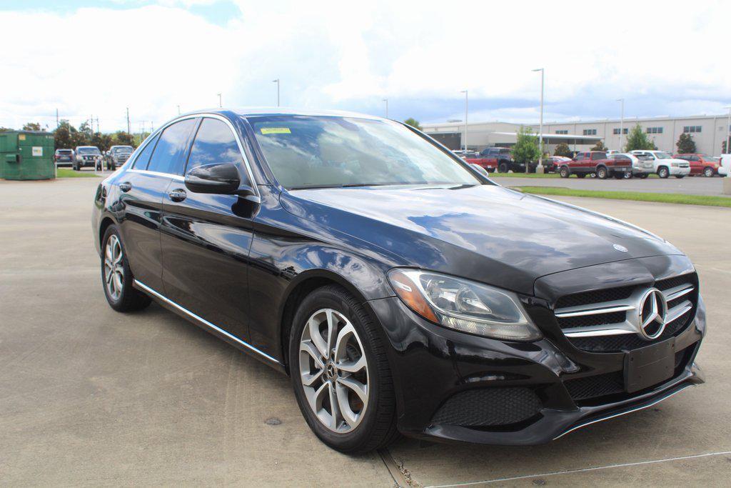 used 2017 Mercedes-Benz C-Class car, priced at $17,599