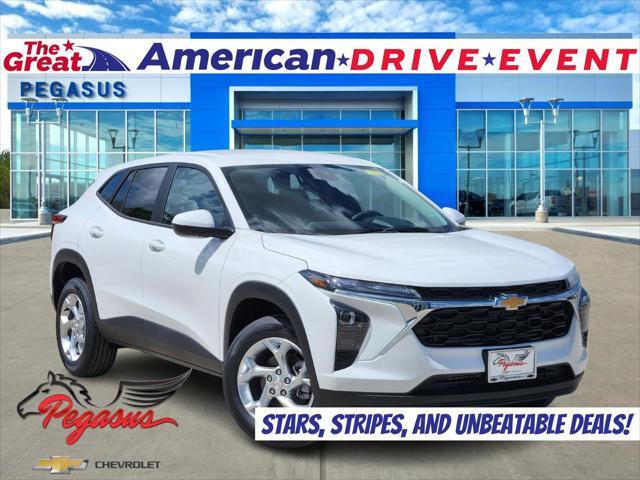 new 2025 Chevrolet Trax car, priced at $23,285