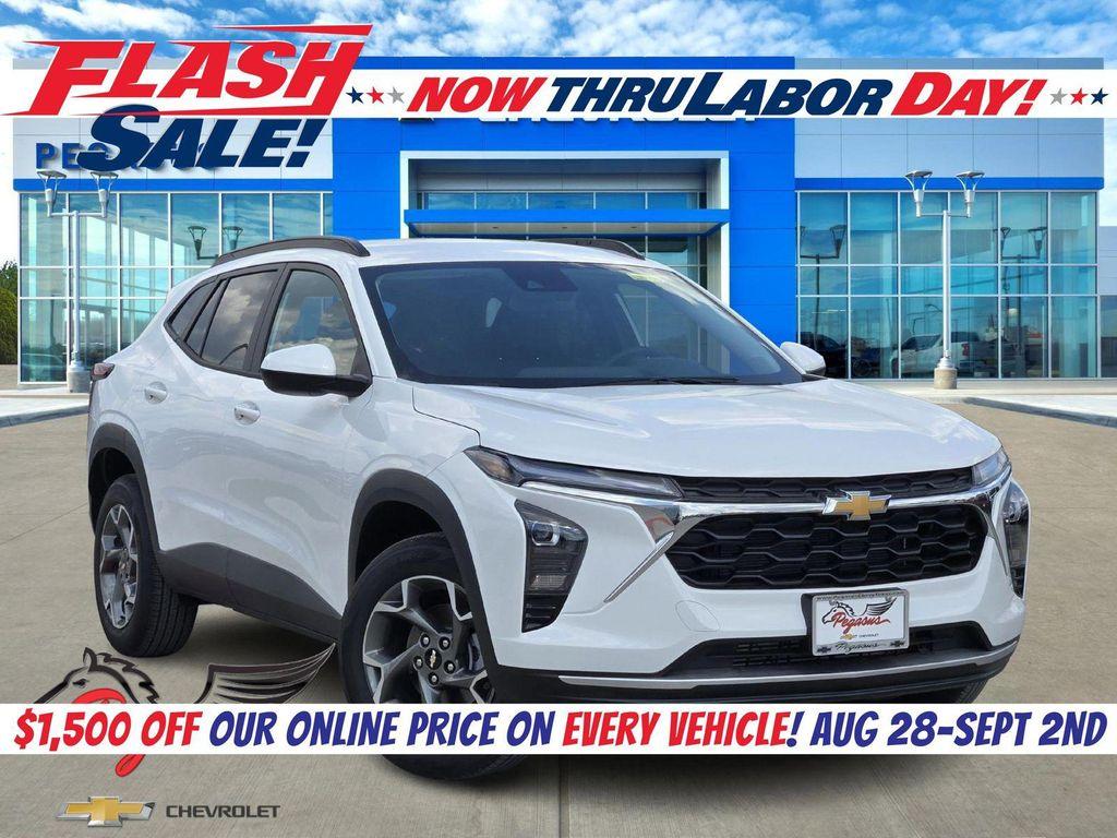 new 2025 Chevrolet Trax car, priced at $23,987