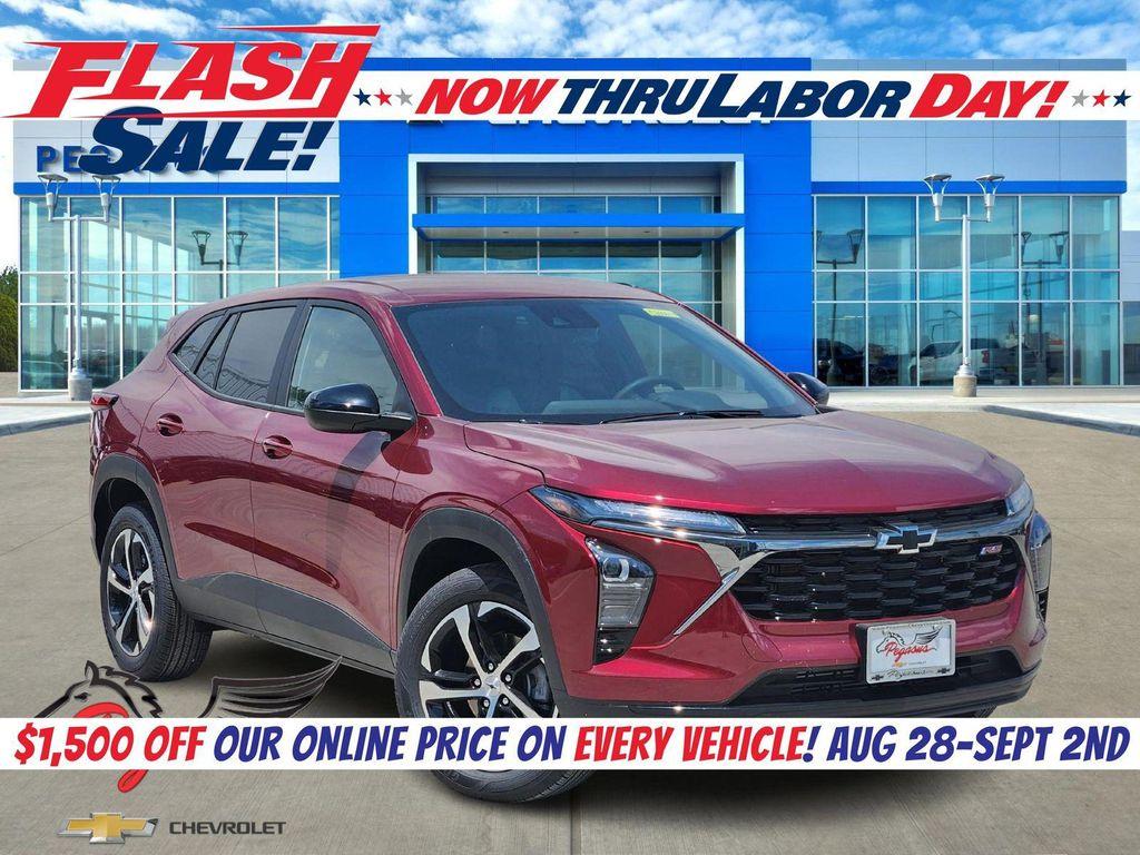 new 2025 Chevrolet Trax car, priced at $24,265