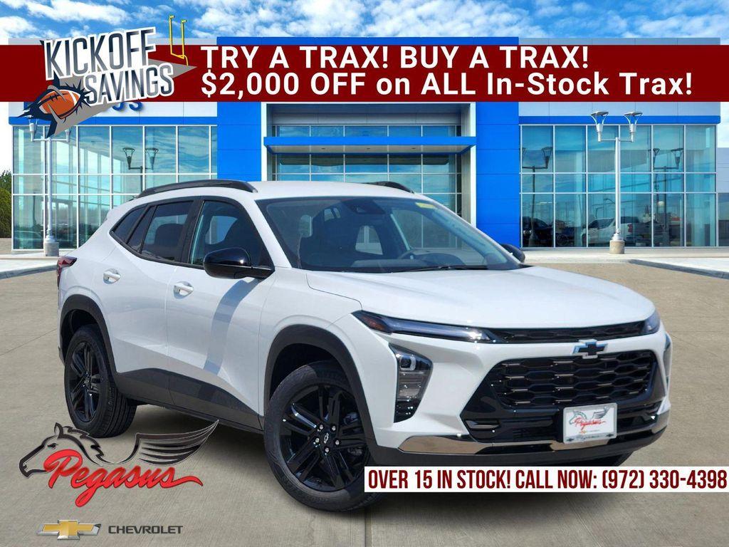 new 2025 Chevrolet Trax car, priced at $26,690