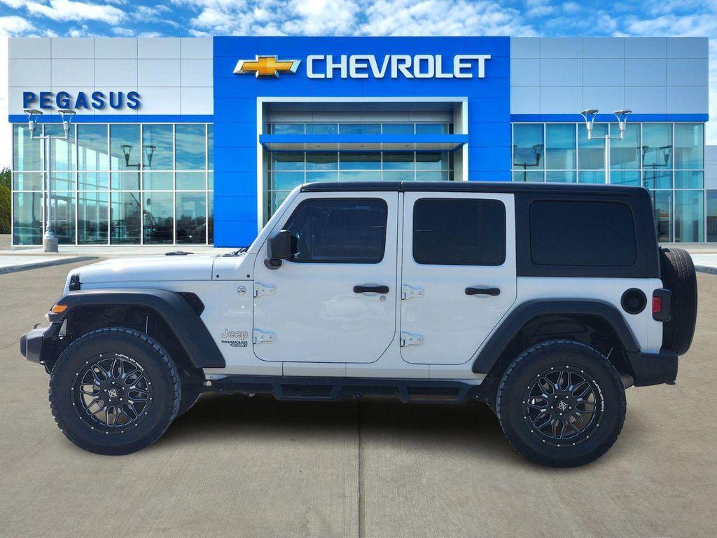 used 2020 Jeep Wrangler Unlimited car, priced at $23,894