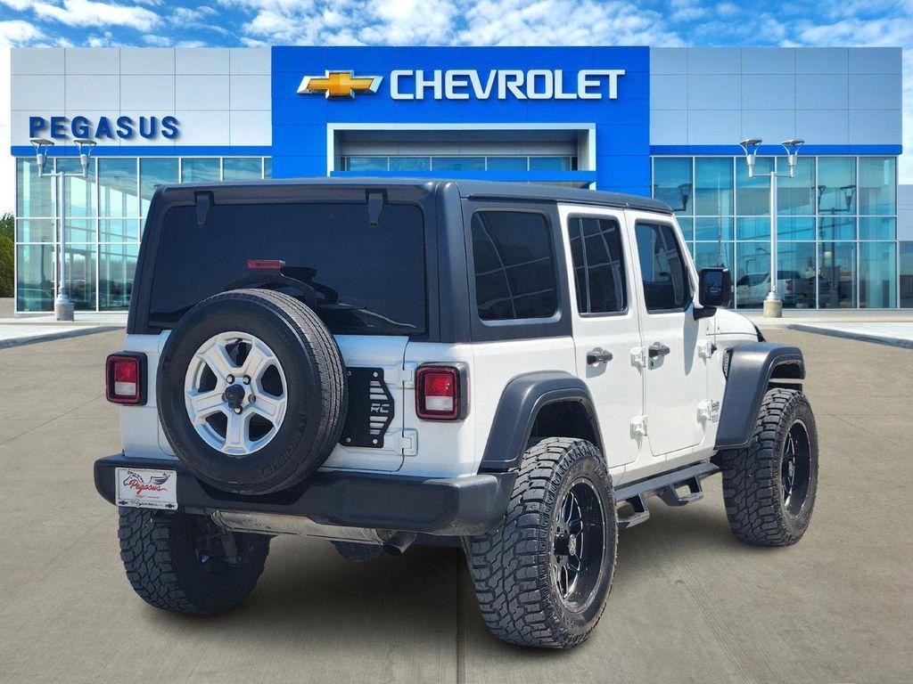 used 2020 Jeep Wrangler Unlimited car, priced at $23,894